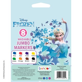 Foto 2 | Jumbo Markers Disney Frozen, 8 Unidades, En Caja - Venta Internacional.
