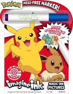 Foto 1 | Libro de Juegos Bendon Imagine Ink Pokemon - Venta Internacional