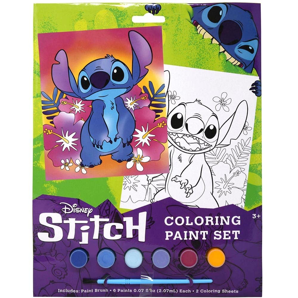 Foto 2 pulgar | Set De Pintura Disney Lilo And Stitch Movie Kids Art Para Niños De Más De 3 Años - Venta Internacional.