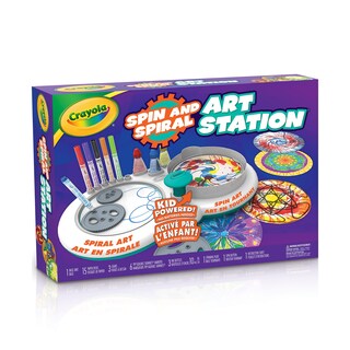 Foto 1 | Estación De Arte Crayola Spin & Spiral - Venta Internacional.