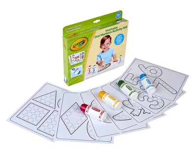 Foto 2 | Set De Rotuladores Crayola Lavables Con 30 Páginas Y 4 Rotuladores - Venta Internacional.