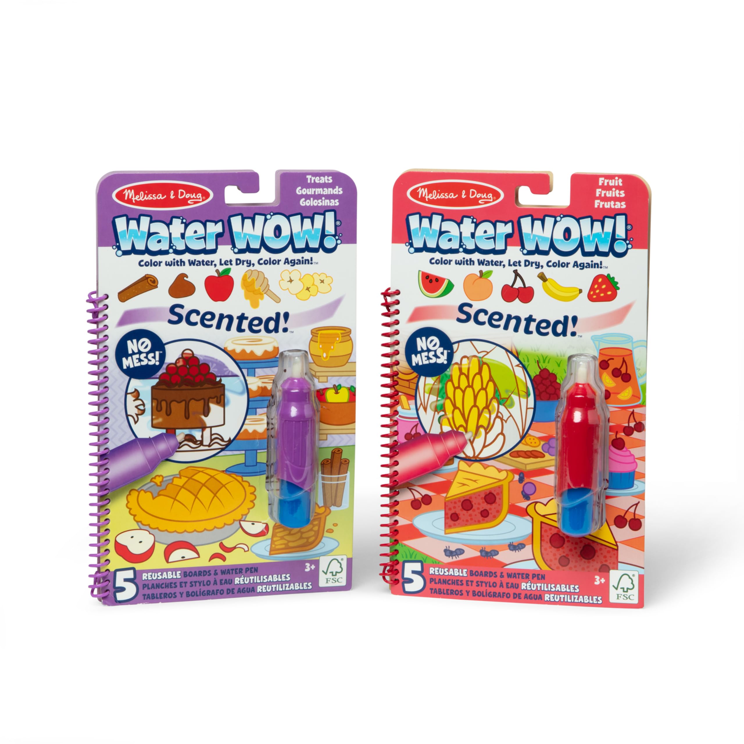 Foto 2 pulgar | Bloc De Actividades Para Colorear Melissa & Doug Scented Water Wow! - Venta Internacional.