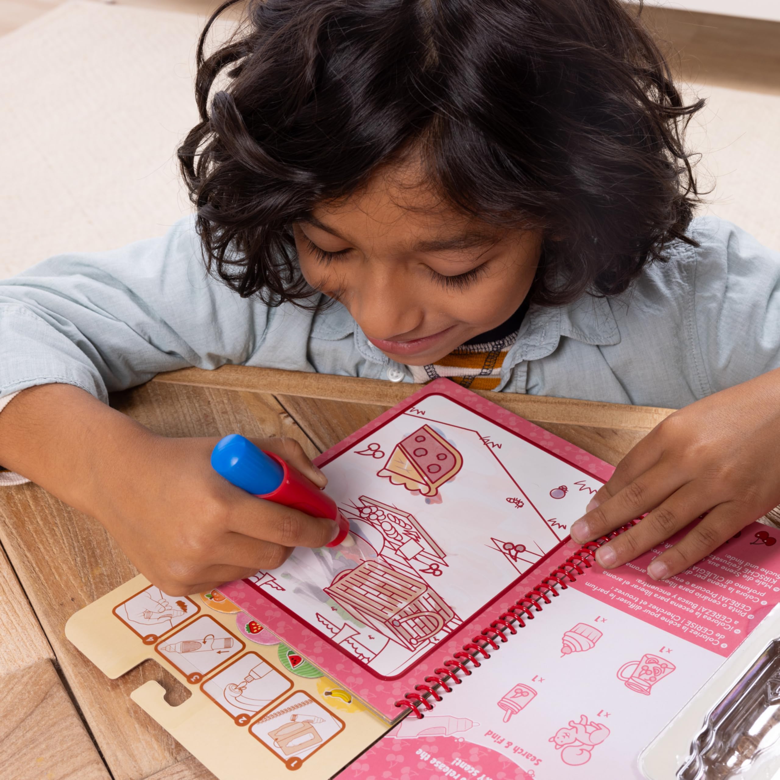 Foto 3 pulgar | Bloc De Actividades Para Colorear Melissa & Doug Scented Water Wow! - Venta Internacional.