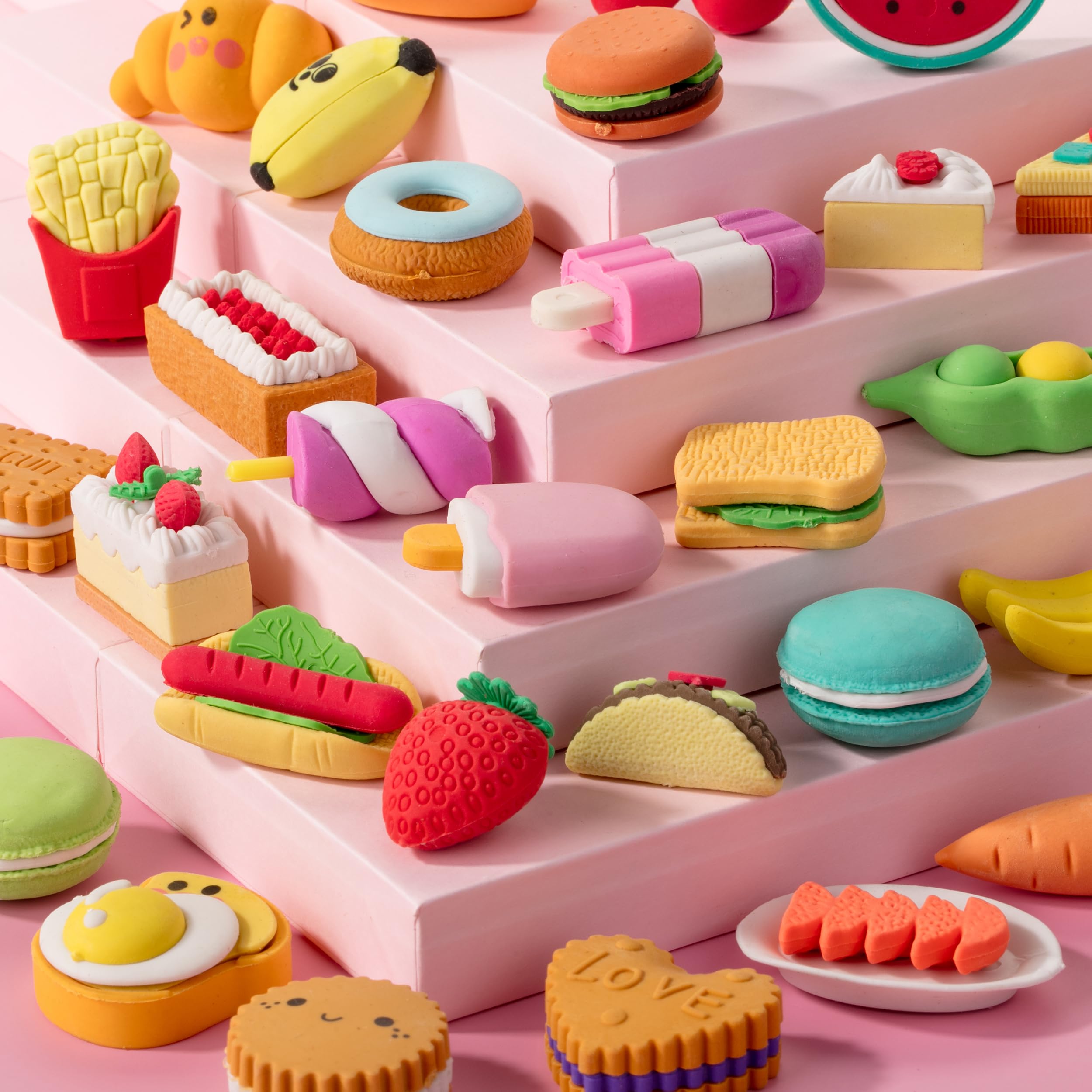 Foto 6 pulgar | Food Erasers Mr. Pen, 30 Gomas De Borrar Desmontables Para Niños - Venta Internacional.
