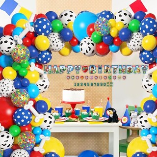 Foto 2 | Kit De Pancartas De Cumpleaños Amscan Paw Patrol Personalizado Jumbo - Venta Internacional.