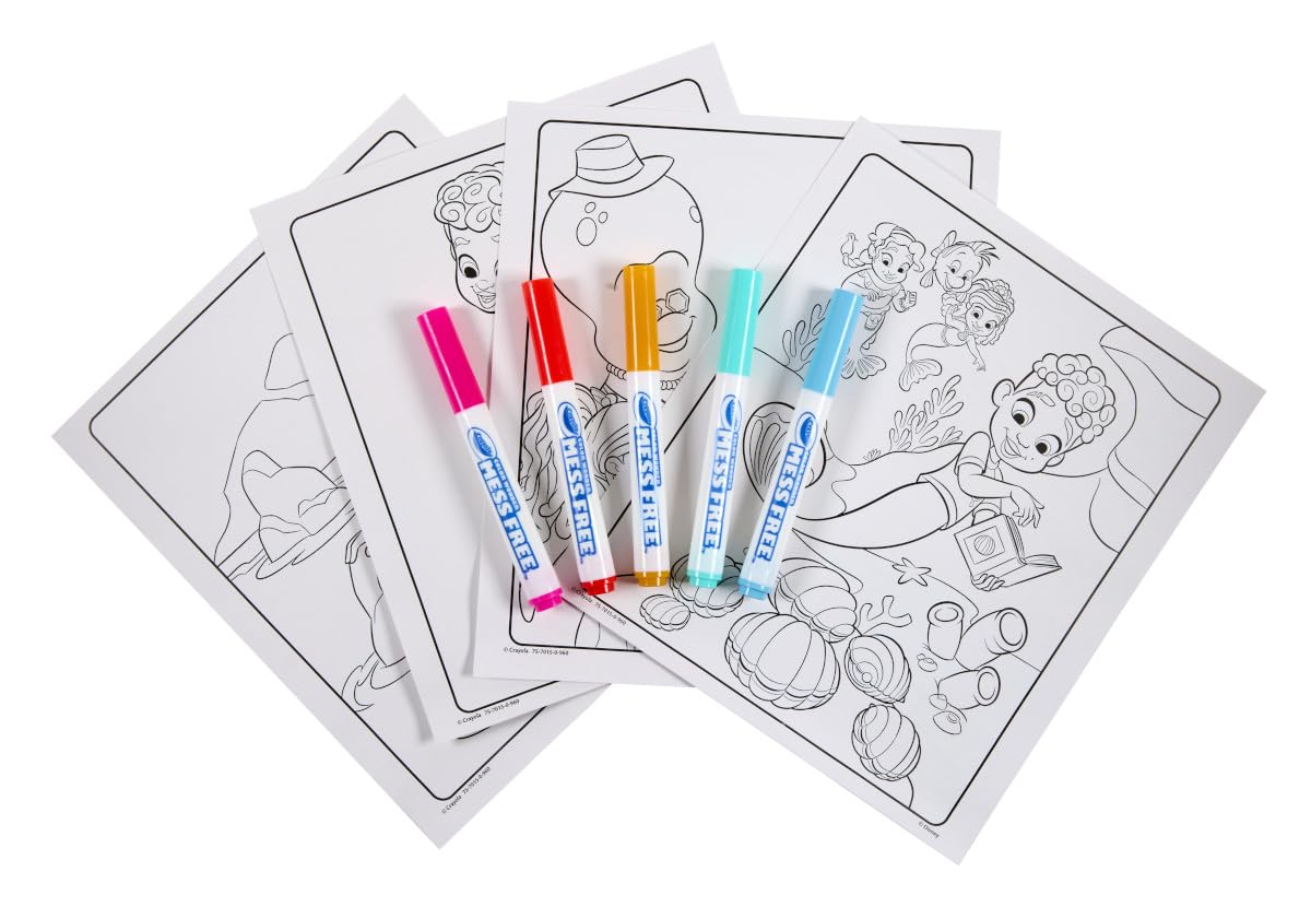 Foto 3 | Set Para Colorear Crayola Color Wonder Disney Junior Ariel 3+ Years - Venta Internacional.