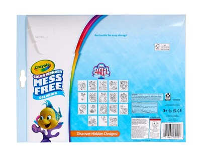 Foto 6 | Set Para Colorear Crayola Color Wonder Disney Junior Ariel 3+ Years - Venta Internacional.
