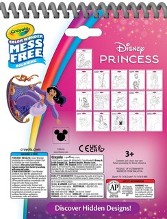 Foto 3 | Libretas Y Marcadores De Actividad Crayola Disney Color Wonder, Paquete De 3 - Venta Internacional.