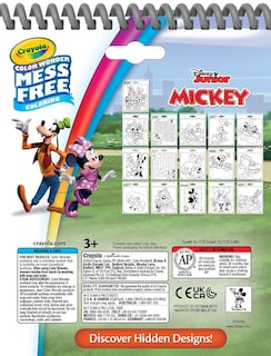 Foto 5 | Libretas Y Marcadores De Actividad Crayola Disney Color Wonder, Paquete De 3 - Venta Internacional.