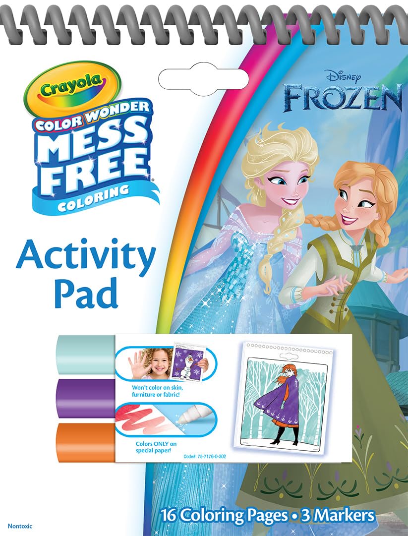 Foto 7 pulgar | Libretas Y Marcadores De Actividad Crayola Disney Color Wonder, Paquete De 3 - Venta Internacional.