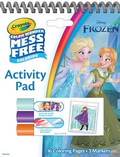 Foto 6 | Libretas Y Marcadores De Actividad Crayola Disney Color Wonder, Paquete De 3 - Venta Internacional.