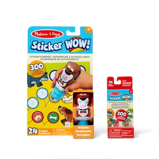 Foto 1 | Set De Estampado De Pegatinas Melissa & Doug Dog Con 300 Pegatinas De 3 A 7 Años - Venta Internacional.