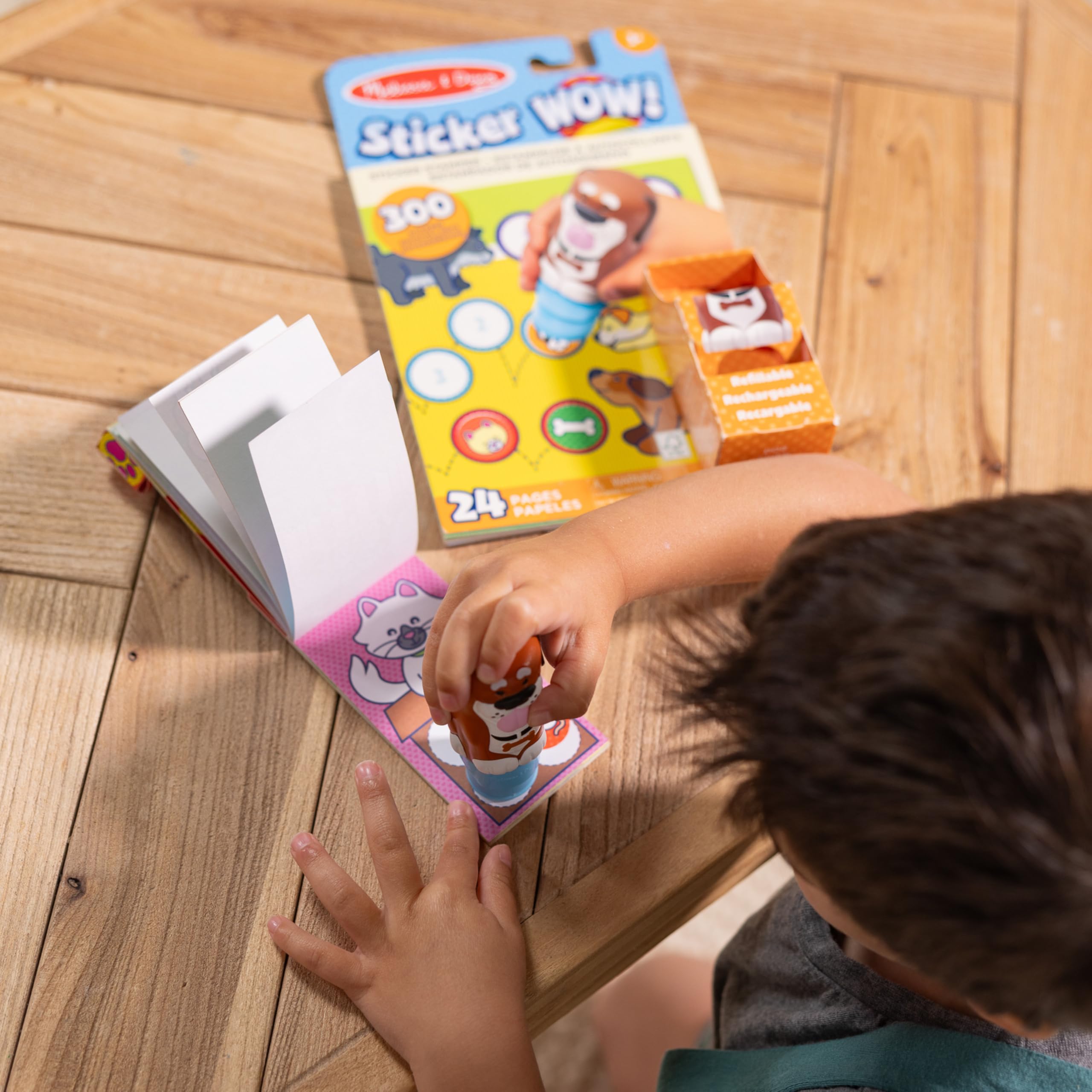 Foto 4 pulgar | Set De Estampado De Pegatinas Melissa & Doug Dog Con 300 Pegatinas De 3 A 7 Años - Venta Internacional.