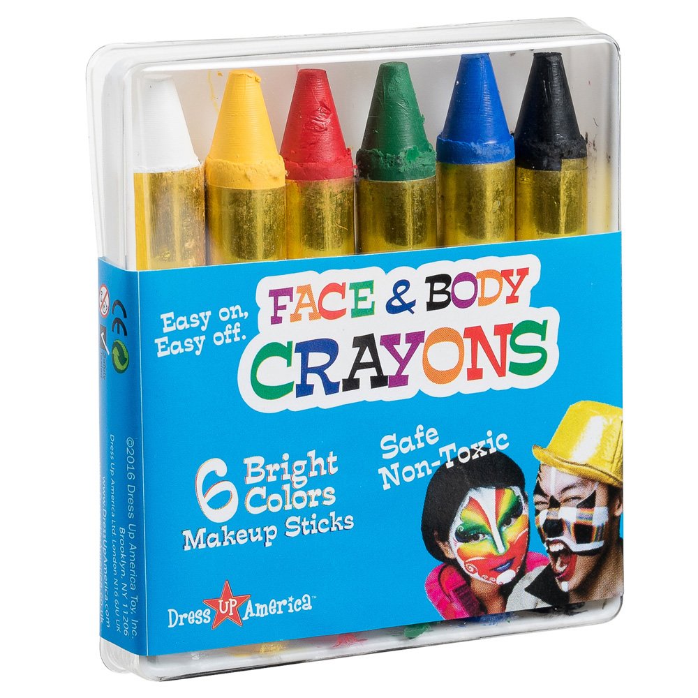 Foto 1 | Set De Pintura Facial Dress Up America, 6 Colores, Crayón, Ultimate Party - Venta Internacional.