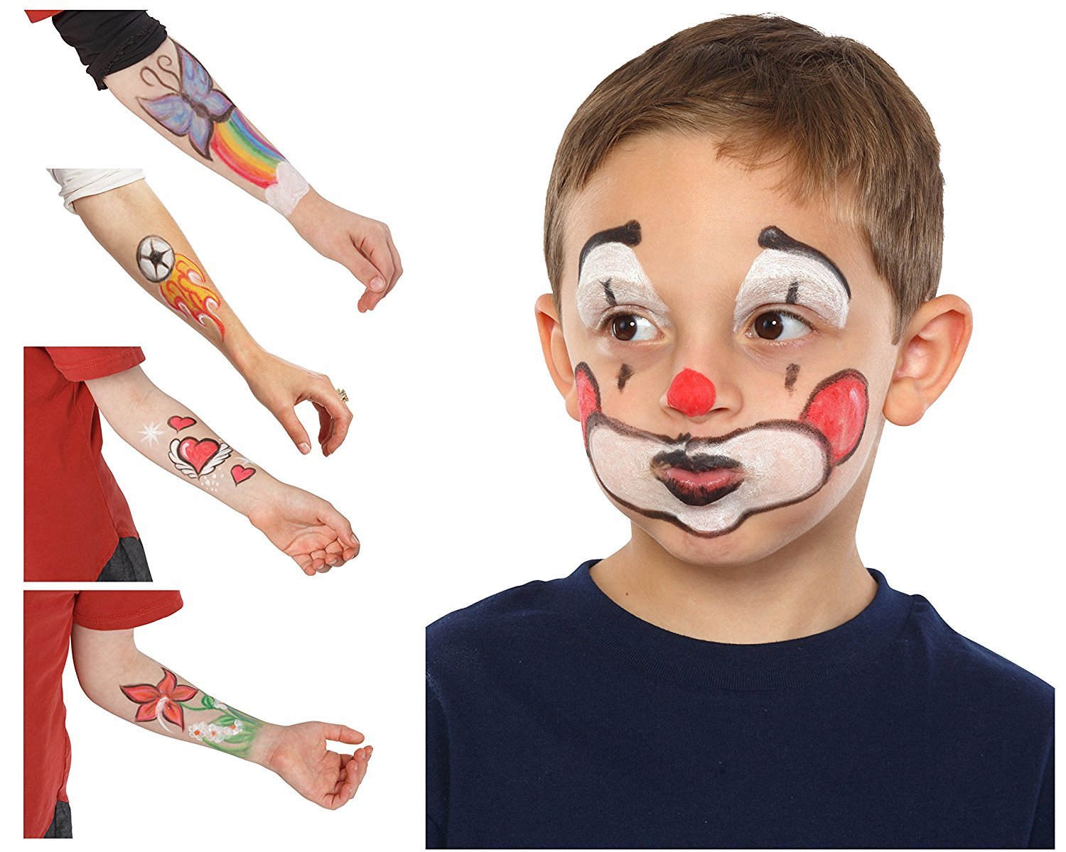 Foto 8 pulgar | Kit De Pintura Facial Dress Up America Halloween 32 Unidades - Venta Internacional.