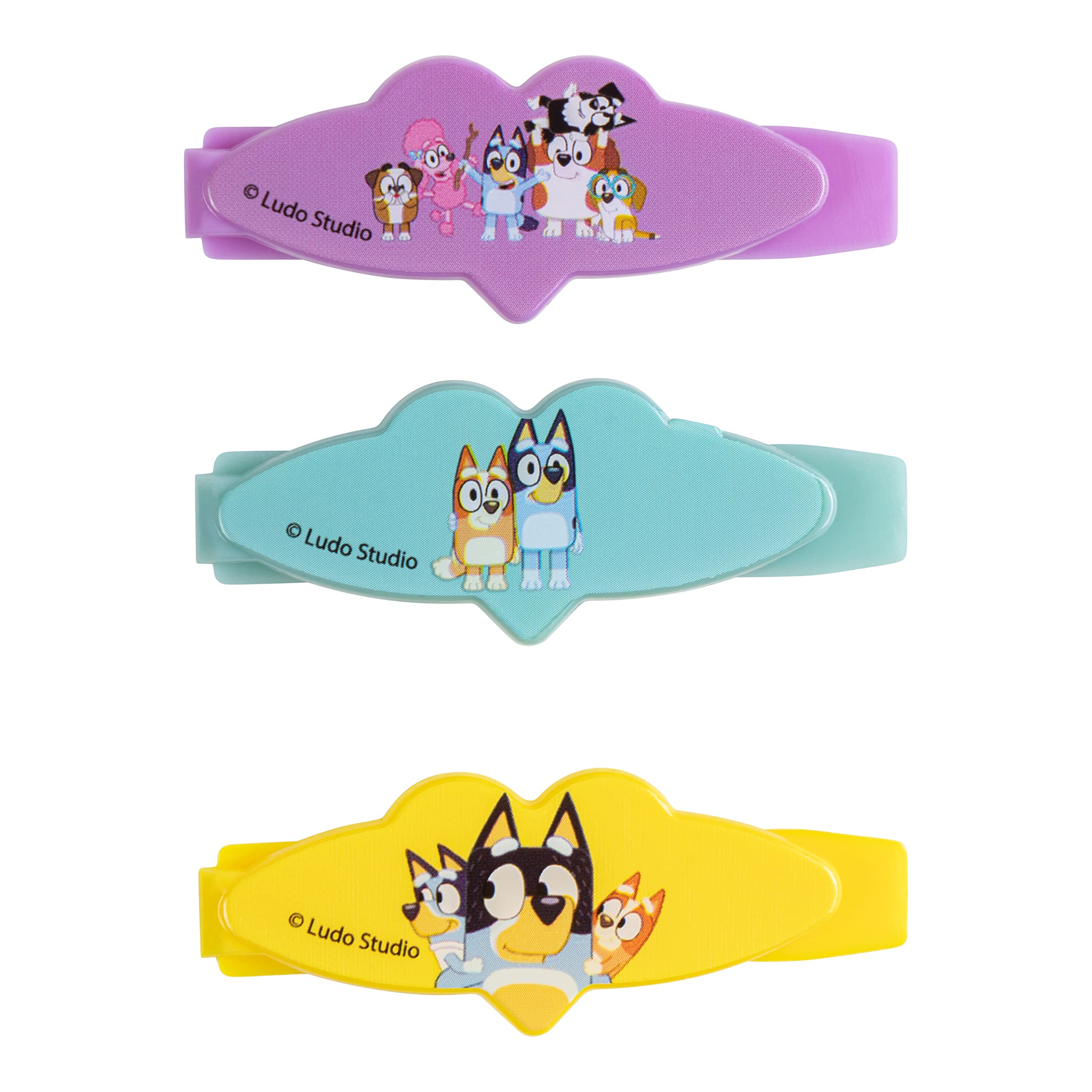 Foto 3 pulgar | Juego De Accesorios Luv Her Bluey Girls Con 3 Broches, 4 Clips Y 5 Elásticos - Venta Internacional.