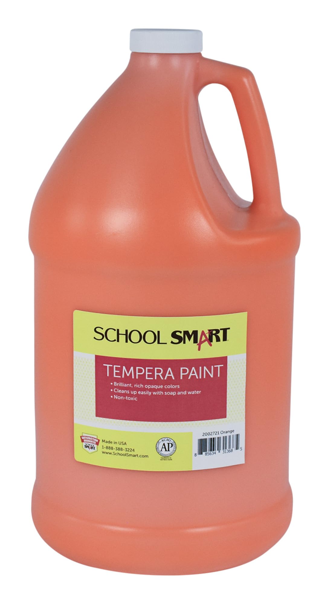 Foto 2 pulgar | Botella Paint School Smart Tempera Orange De 1 Galón - Venta Internacional.