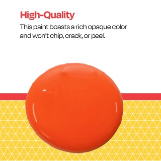Foto 6 | Botella Paint School Smart Tempera Orange De 1 Galón - Venta Internacional.