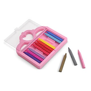Foto 7 | Set De Crayones Melissa & Doug Princess De 12 Colores Con Funda De Transporte - Venta Internacional.