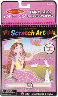 Foto 1 | Revelación En Color De Melissa & Doug Scratch Art - Venta Internacional.