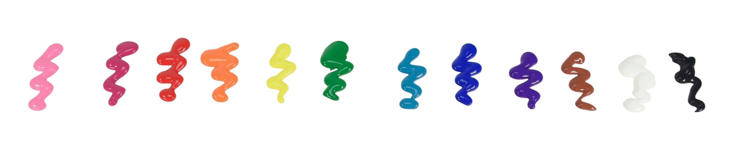 Foto 6 pulgar | Set De Pintura Al Temple School Smart, 473 Ml, Colores Surtidos, Paquete De 12 Unidades - Venta Internacional.