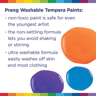Foto 4 | Paint Prang, Témpera Lavable, Color Naranja, 946 Ml, 1 Unidad - Venta Internacional.