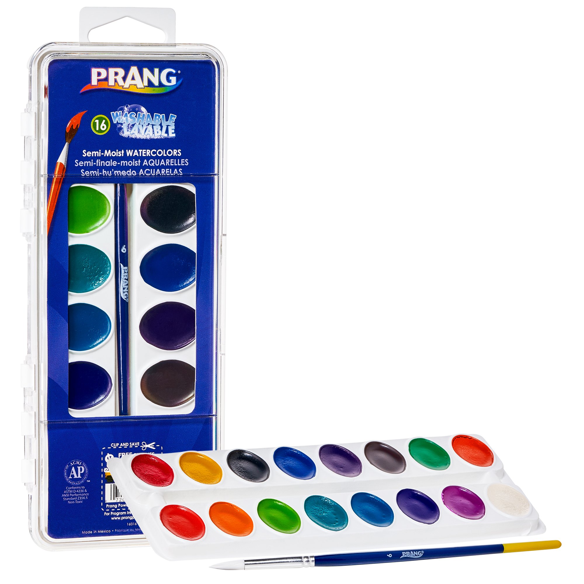 Foto 3 pulgar | Set De Pintura De Acuarela Prang, Lavable Y Semihúmedo, 16 Colores - Venta Internacional.