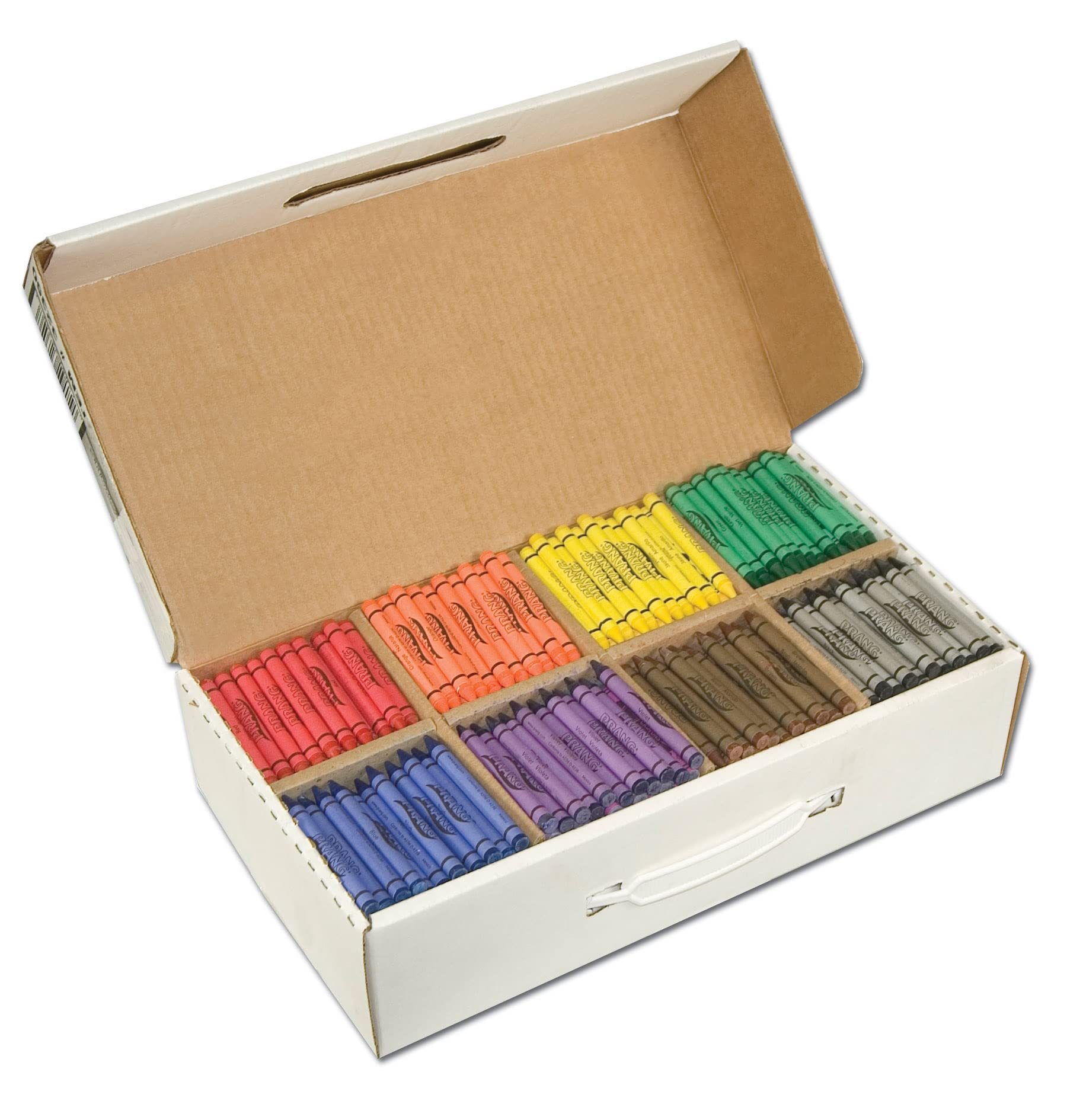 Foto 2 pulgar | Lápices De Colores Prang Hechos Con Soja, 100 De 8 Colores, 800 Ml/caja - Venta Internacional.
