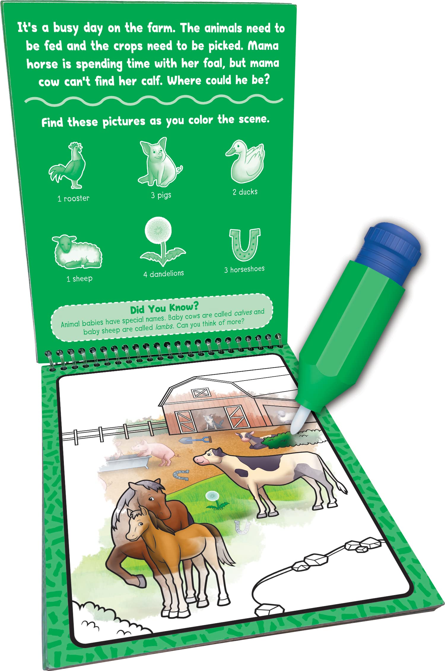 Foto 3 pulgar | Water Reveal Book Created Teacher Resources Awesome Animals - Venta Internacional.