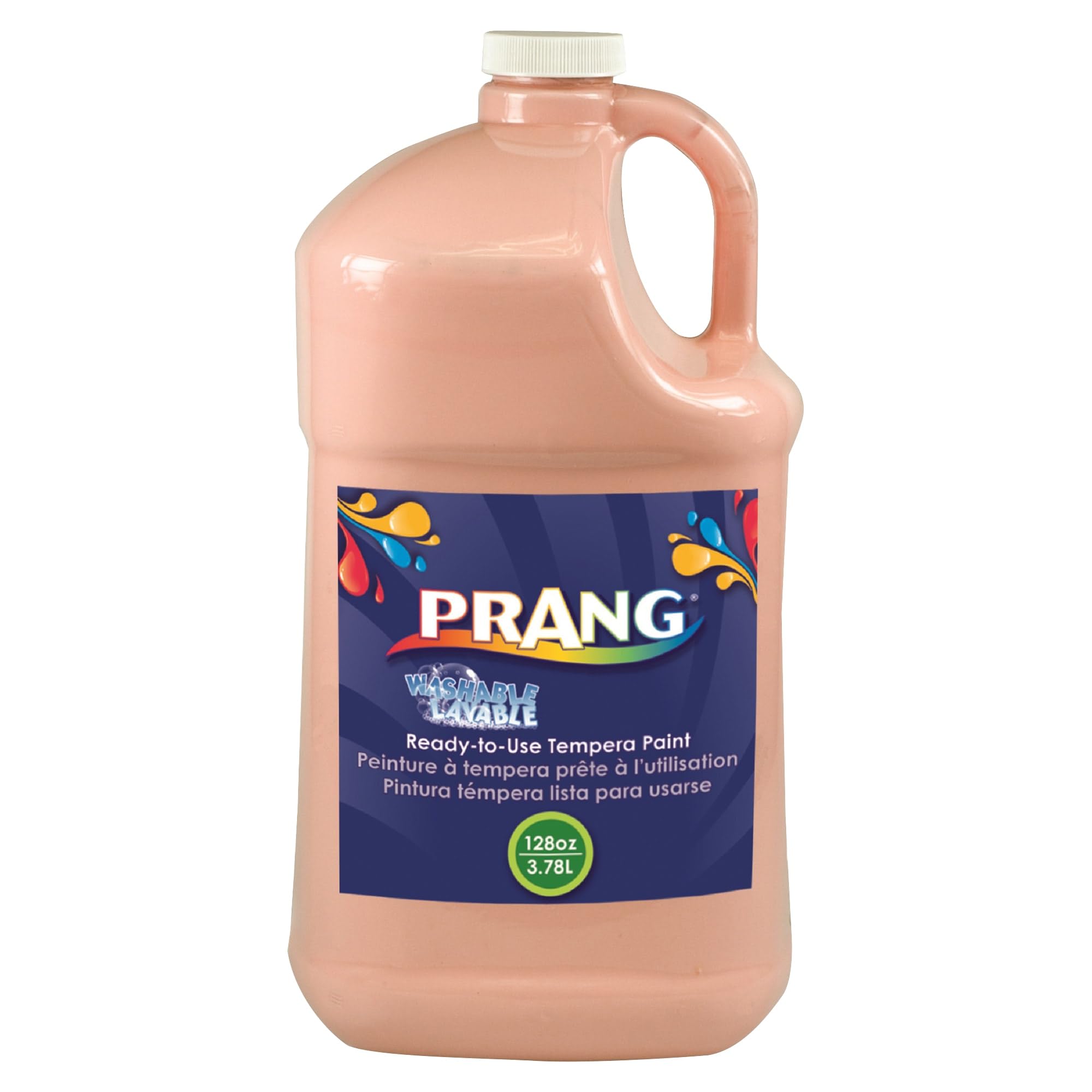 Foto 1 | Paint Prang, Témpera Lavable, Lista Para Usar, 3,78 L, Color Melocotón - Venta Internacional.