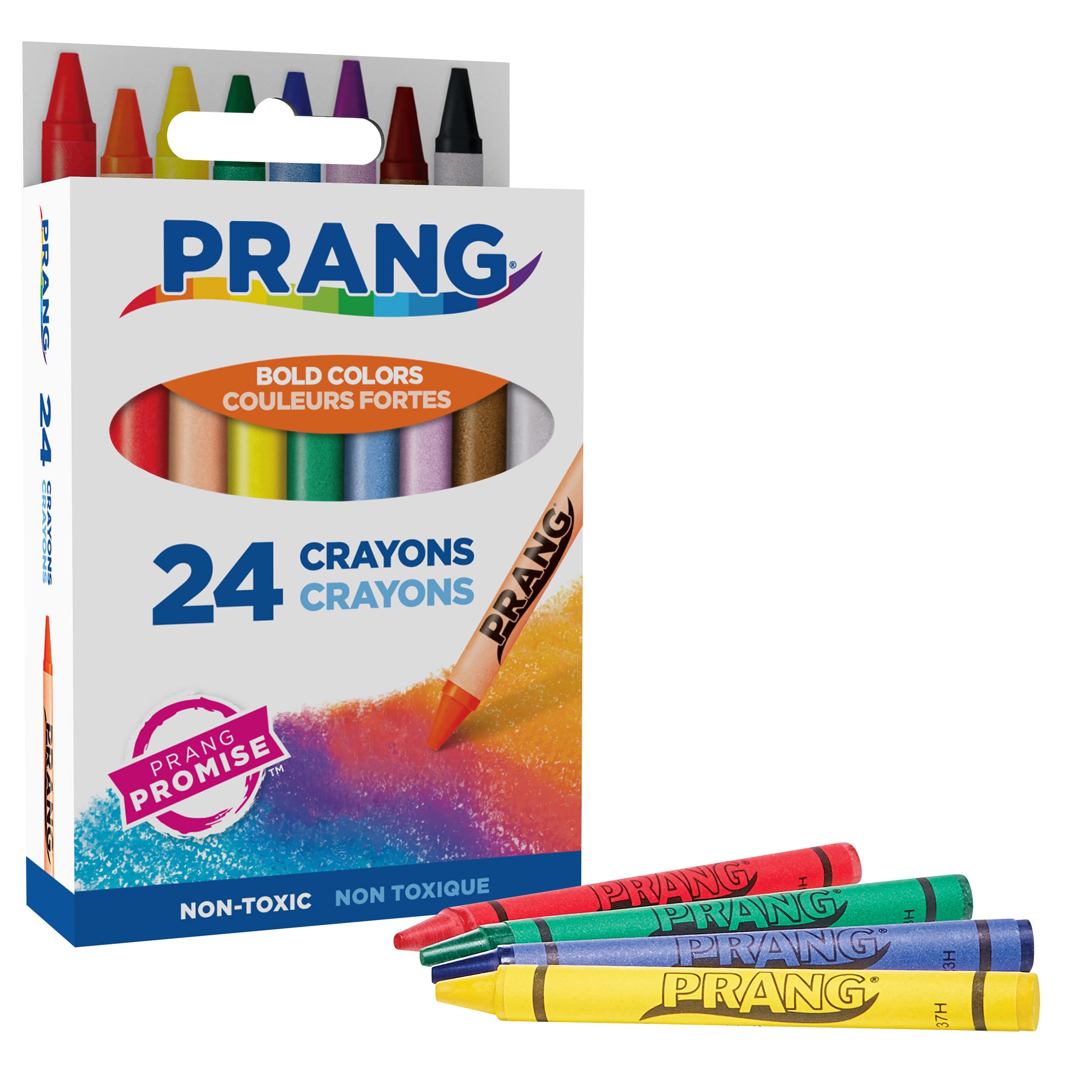 Foto 5 | Crayons Prang, Tamaño Estándar, Colores Variados, 24 Unidades - Venta Internacional.