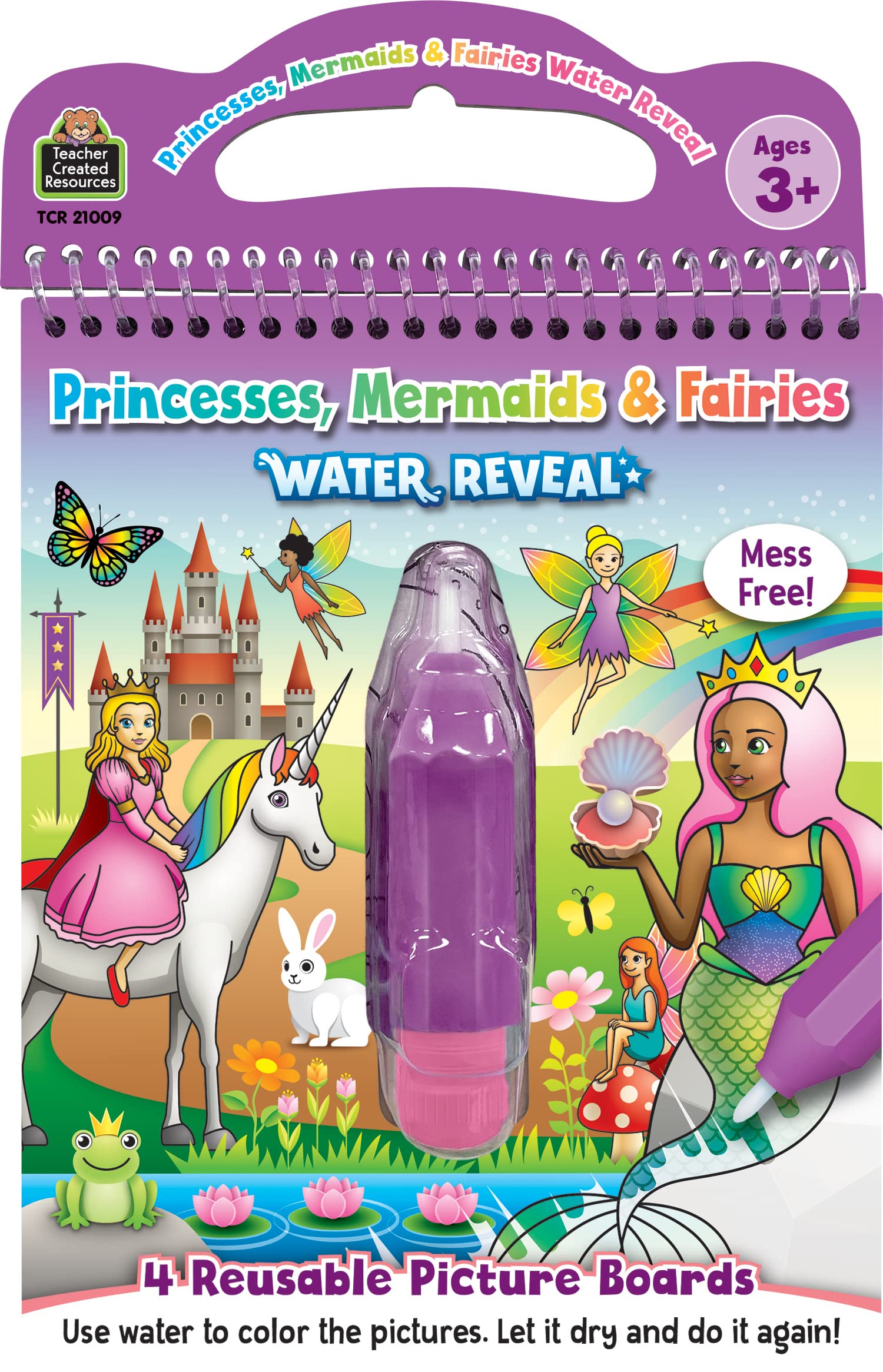 Foto 1 | Water Reveal: Libro, Recursos Creados Por Un Profesor, Princesas - Venta Internacional.
