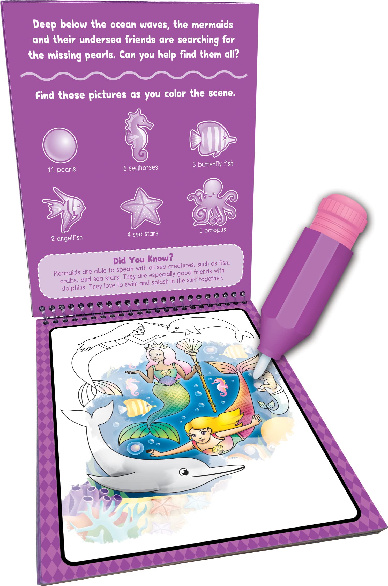 Foto 3 pulgar | Water Reveal: Libro, Recursos Creados Por Un Profesor, Princesas - Venta Internacional.