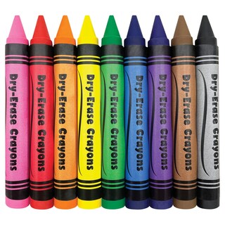 Foto 5 | Crayones De Borrado En Seco, Recursos Creados Por El Profesor, Coloridos, 9 Unidades - Venta Internacional.