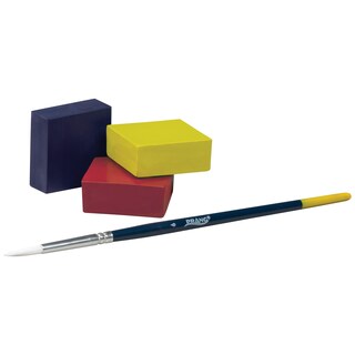 Foto 6 | Set De Témpera Para Tartas Prang, 9 Colores Surtidos Con Brocha, Para Niños - Venta Internacional.