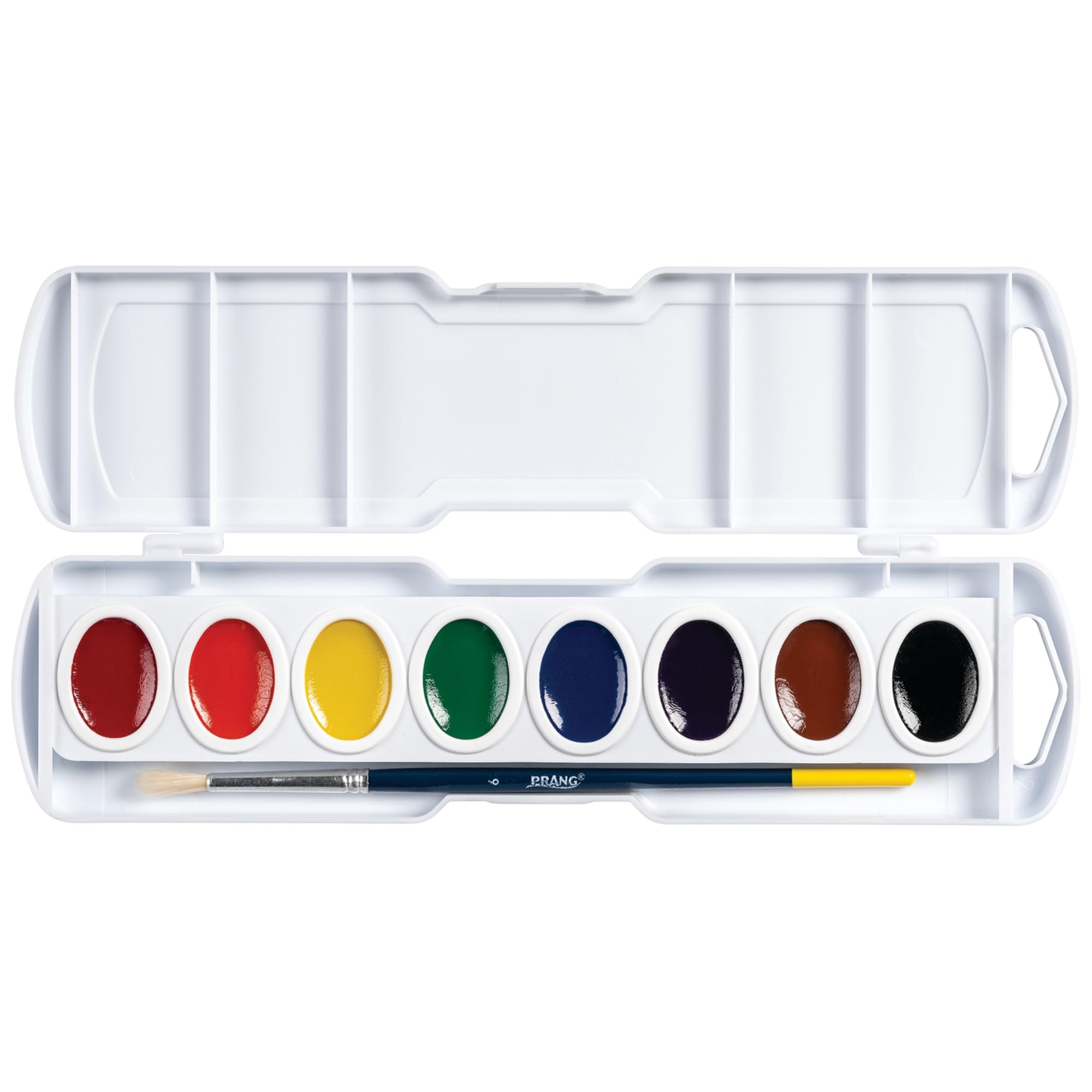 Foto 4 | Set De Pintura De Acuarela Prang Oval Pan 8 Colores Con Pincel - Venta Internacional.