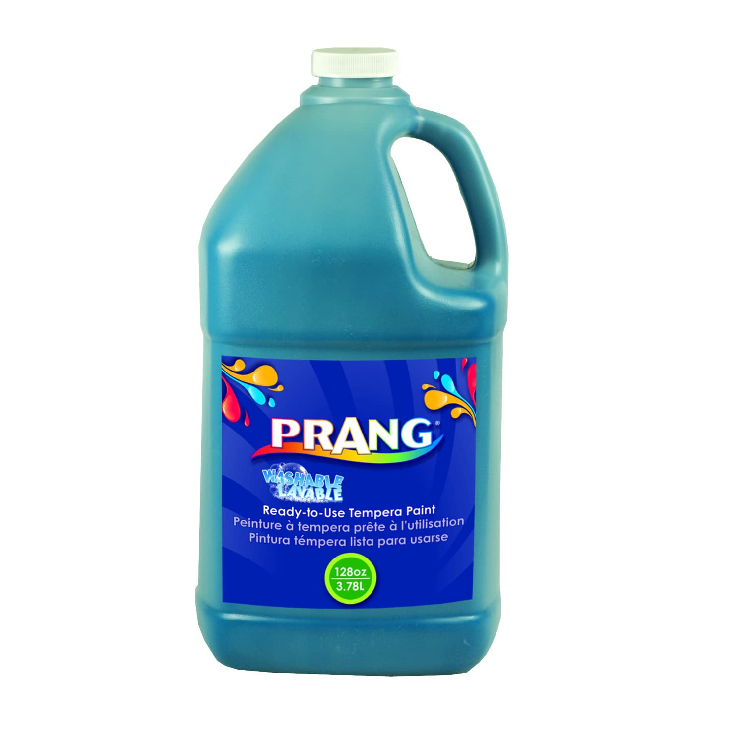 Foto 2 pulgar | Paint Prang 10613, Témpera Lavable, Azul Turquesa, 3,78 L - Venta Internacional.
