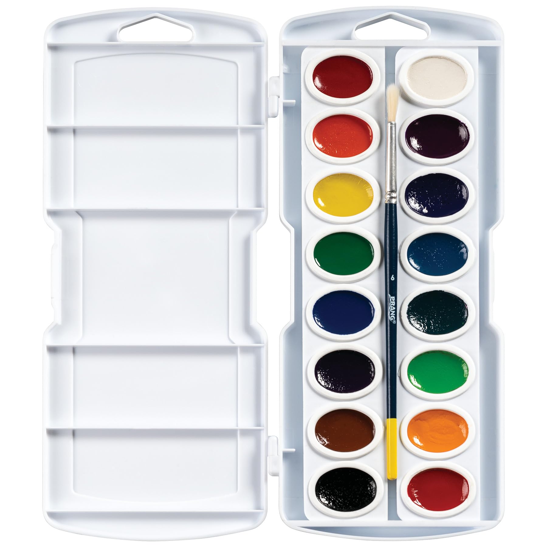 Foto 4 pulgar | Set De Pintura De Acuarela Prang Oval Pan, 16 Colores Con Brocha - Venta Internacional.