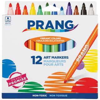 Foto 1 | Rotuladores Prang Classic Art Con Punta Redonda, Varios Colores, 12 Unidades - Venta Internacional.