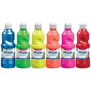 Foto 1 | Set De Pintura Prang Lavable Al Temple Varios Colores Fluorescentes 480 Ml - Venta Internacional.