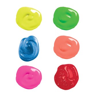 Foto 2 | Set De Pintura Prang Lavable Al Temple Varios Colores Fluorescentes 480 Ml - Venta Internacional.