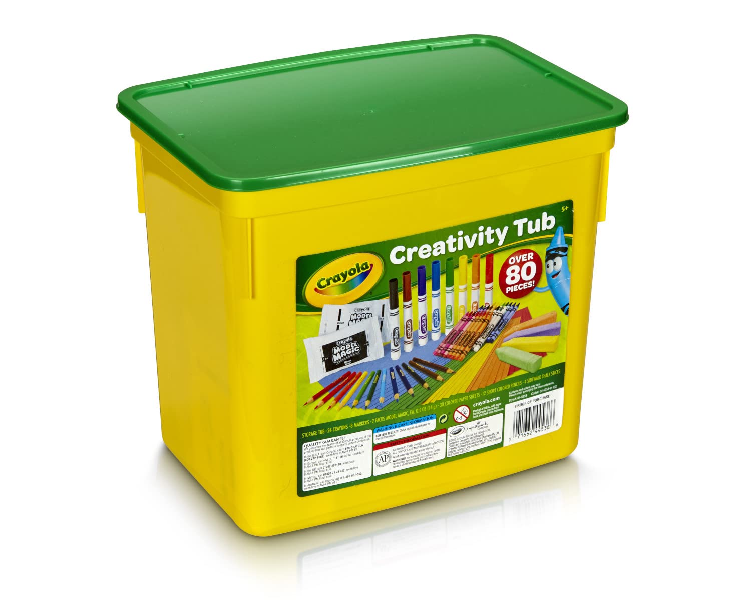 Foto 5 pulgar | Set De Manualidades Crayola Creativity Tub Con Más De 80 Herramientas - Venta Internacional.