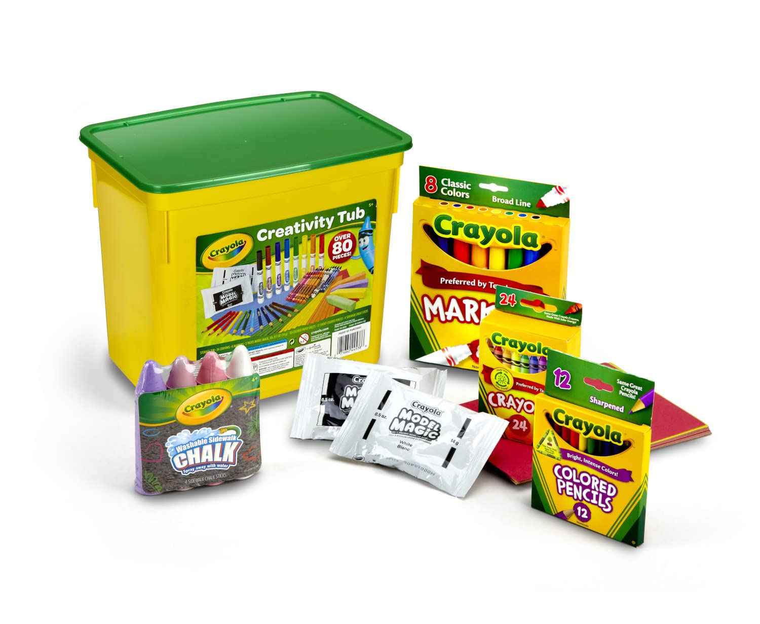 Foto 6 pulgar | Set De Manualidades Crayola Creativity Tub Con Más De 80 Herramientas - Venta Internacional.
