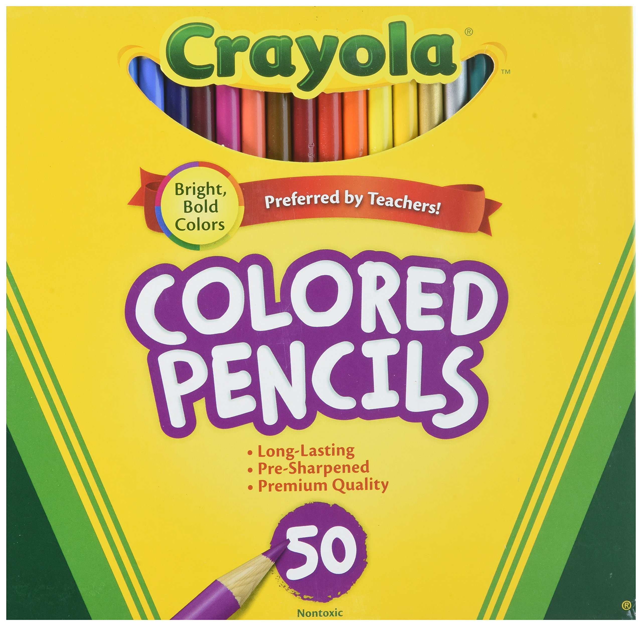 Foto 2 pulgar | Lápices De Colores Crayola  50 Quilates De Largo  6 Unidades  68-4050 - Venta Internacional.