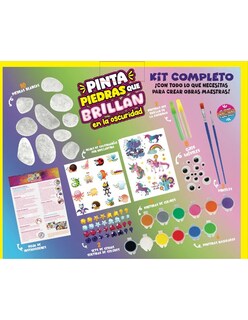 Foto 2 | Kit Para Pintar Rocas Para Niños Arte Y Manualidades