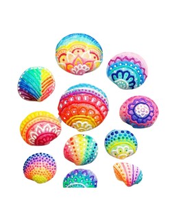 Foto 3 | Kit De Pintura De Conchas Marinas Para Niños Arte Y Manualidades