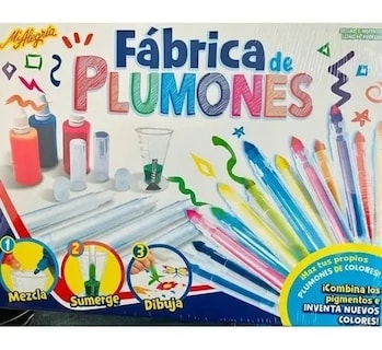 Foto 1 | Juego Fábrica De Plumones Mi Alegría Con Etiquetas