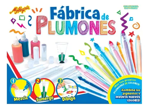 Foto 3 pulgar | Juego Fábrica De Plumones Mi Alegría Con Etiquetas