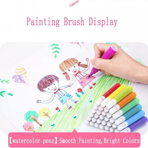 Foto 2 | Set De Dibujo Y Pintura Art Kit Roku De 208 Piezas Con Caballete Para Niños - Venta Internacional.