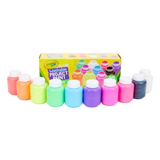 Foto 6 | Set De Pintura Crayola Washable Kids Project Neon 60 Ml A Partir De 3 Años - Venta Internacional.